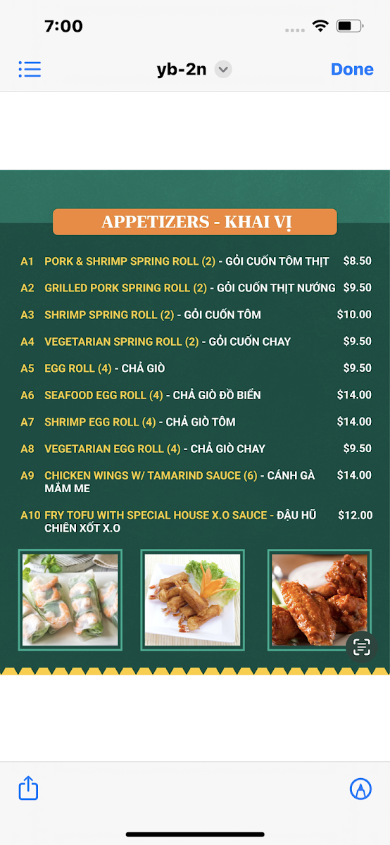 Menu Pho Yuba-4