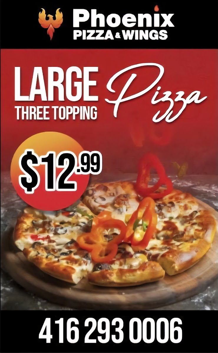 Menu Phoenix Pizza & Wings-4