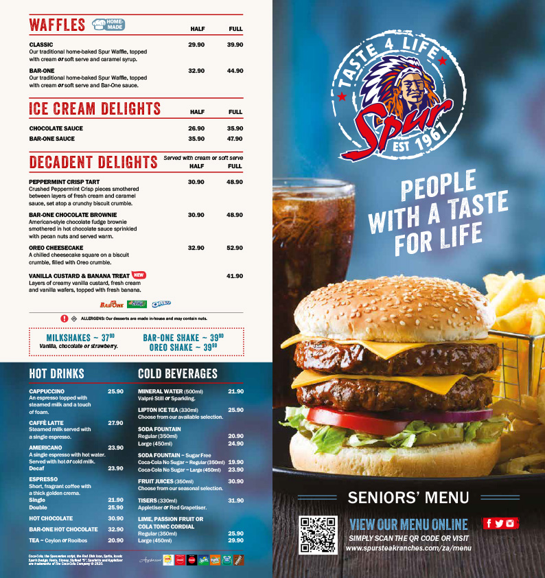 Menu Phoenix Spur-8