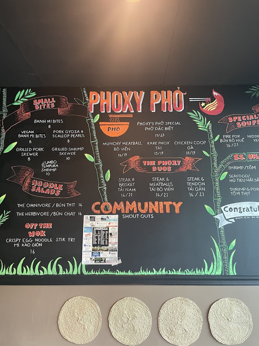 Menu Phoxy Phở-6