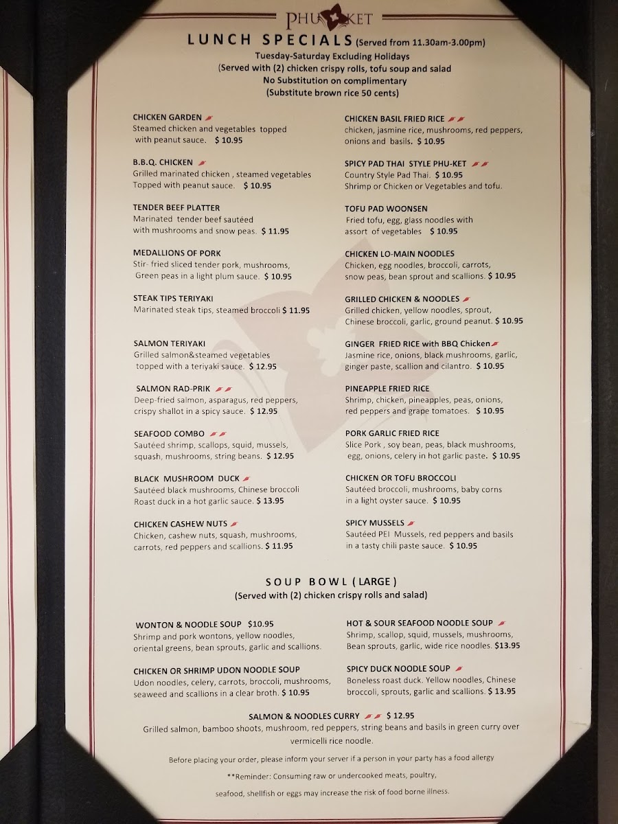 Menu Phu-Ket Thai Restaurant-1