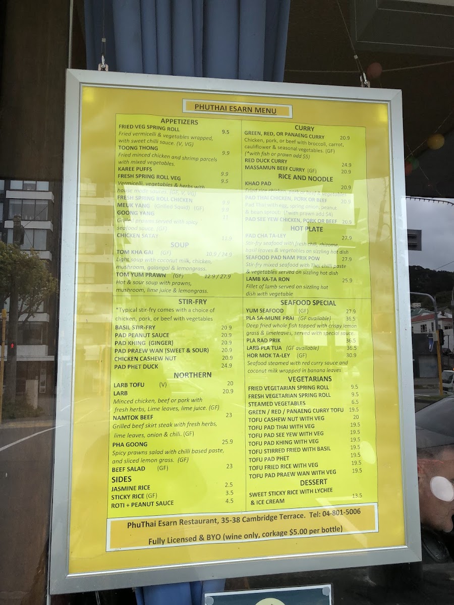 Menu Phuthai Esarn Restaurant-3