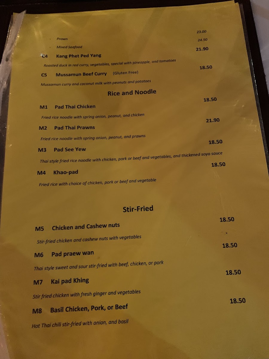 Menu Phuthai Esarn Restaurant-7