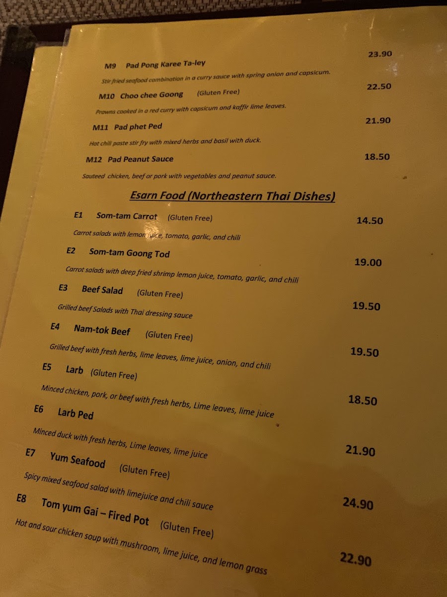 Menu Phuthai Esarn Restaurant-8