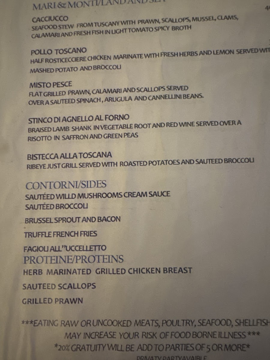 Menu Piacere Trattoria Italiana-2