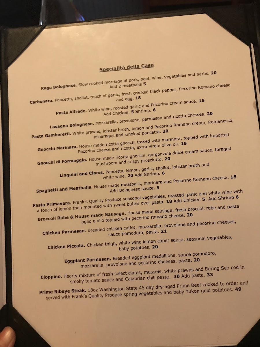 Menu Piacere Trattoria Italiana-6