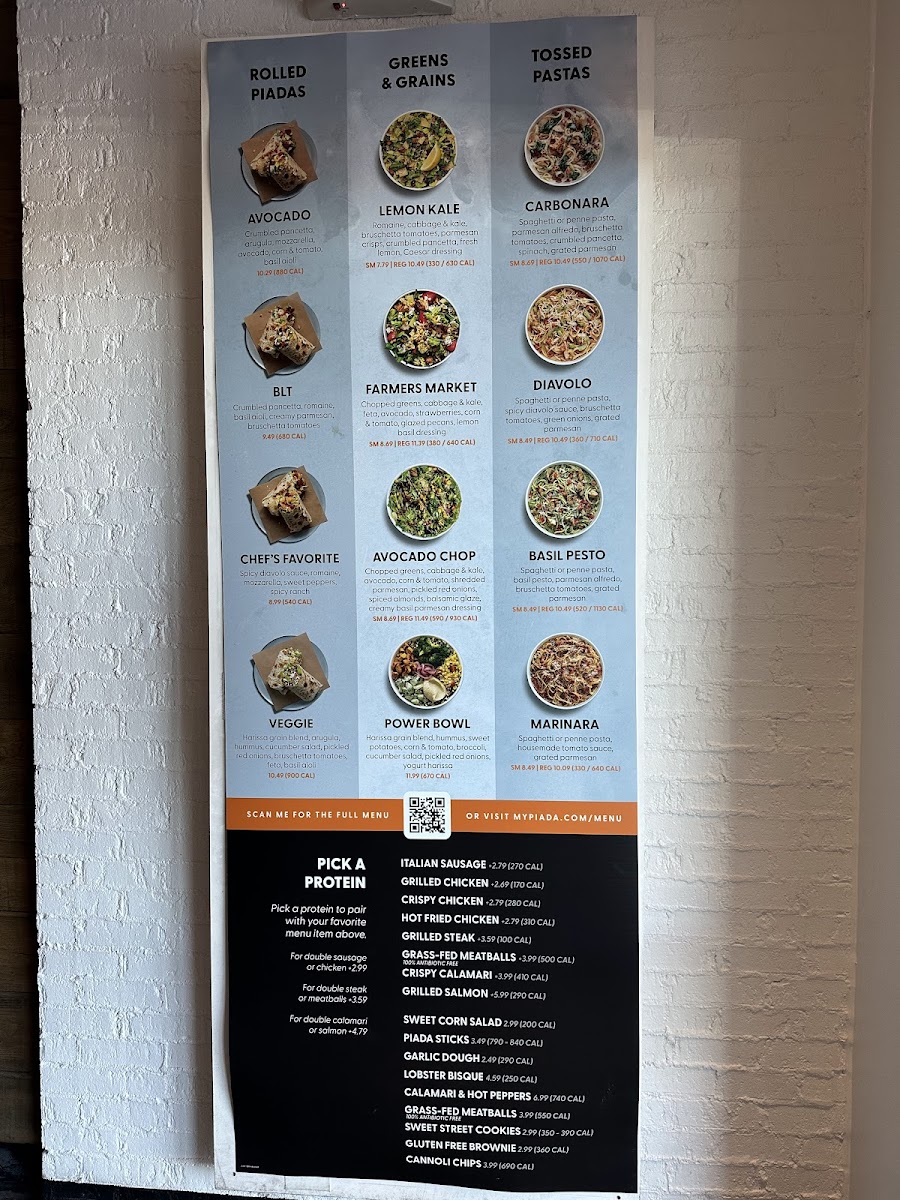 Menu Piada Italian Street Food-1