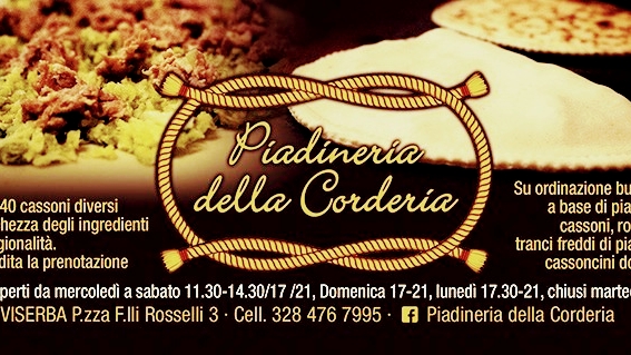 Menu Piadineria Della Corderia-4