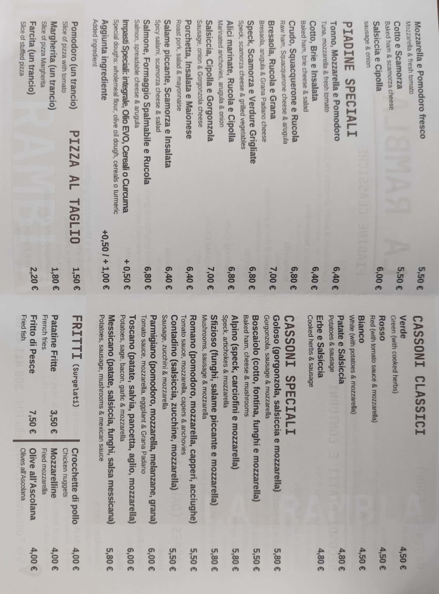 Menu Piadineria La Rambla-7