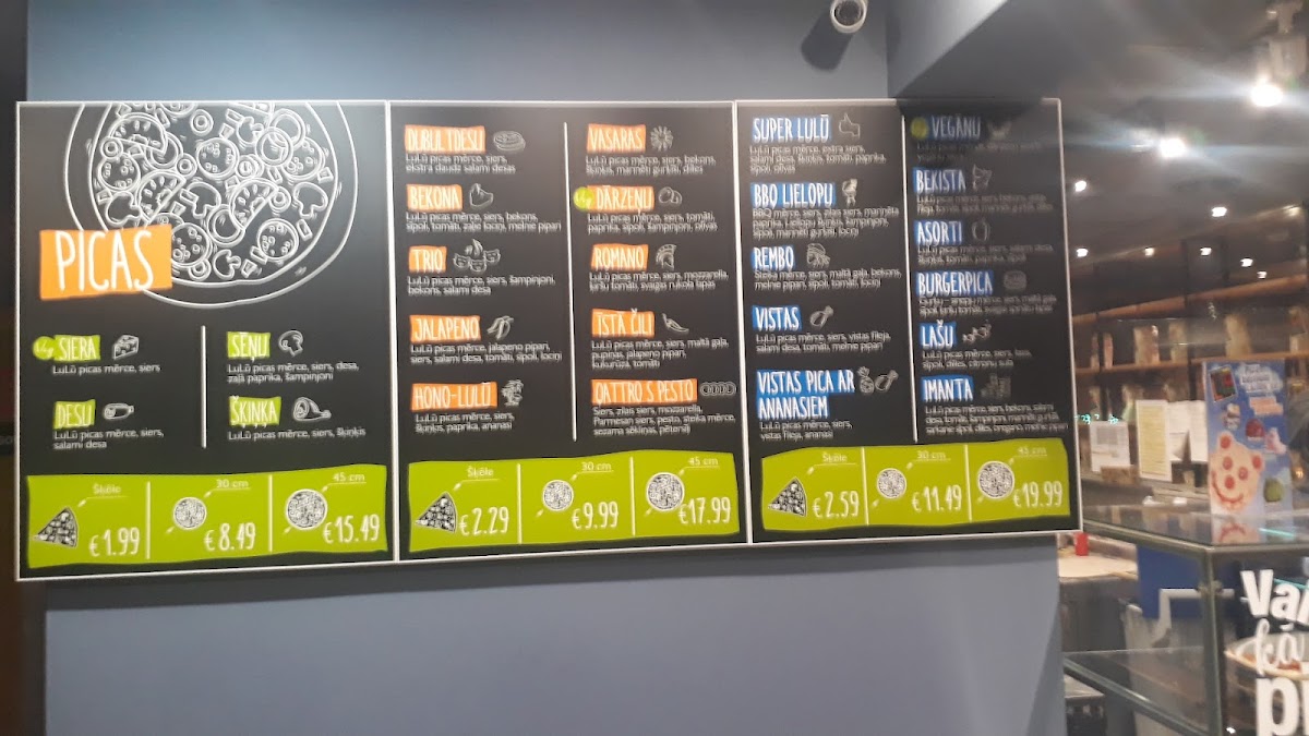 Menu Pica Lulū - Imanta-1