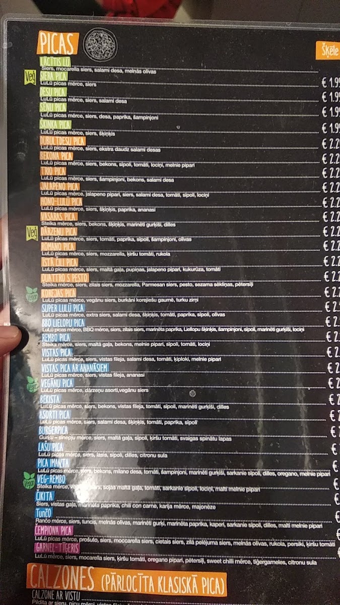 Menu Pica Lulū - Ulmaņlulū-1