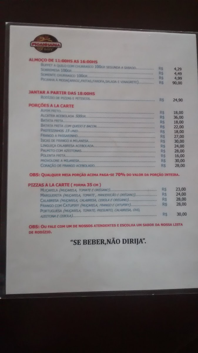 Menu Picanharia Grill-2