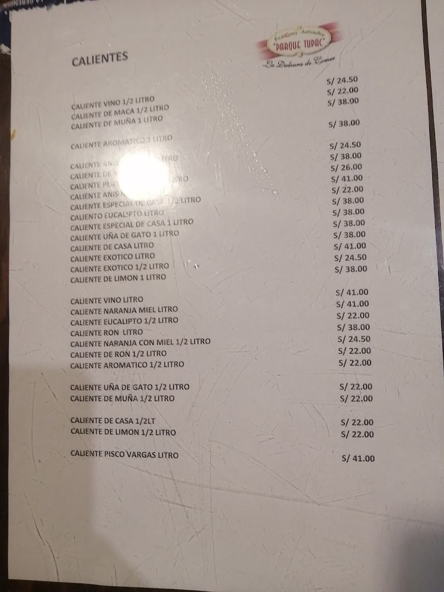 Menu Picarones Y Anticuchos Parque Túpac-5