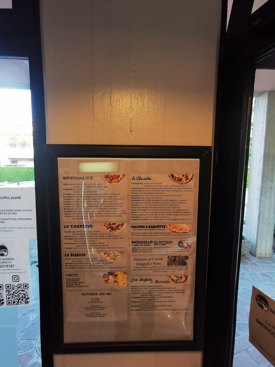 Menu Piccadilly Pizza Per Asporto-3