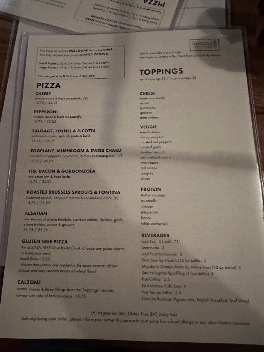 Menu Picco-9