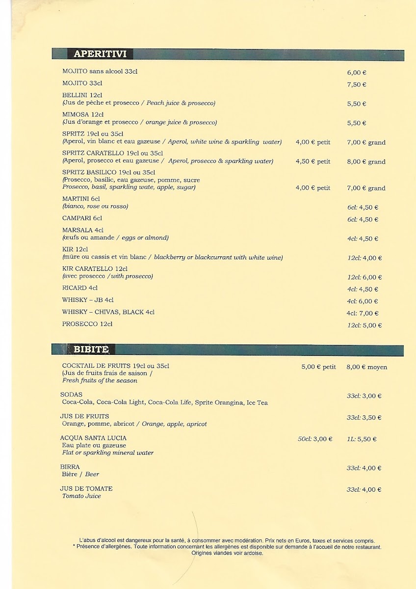 Menu Piccolo Caratello-2
