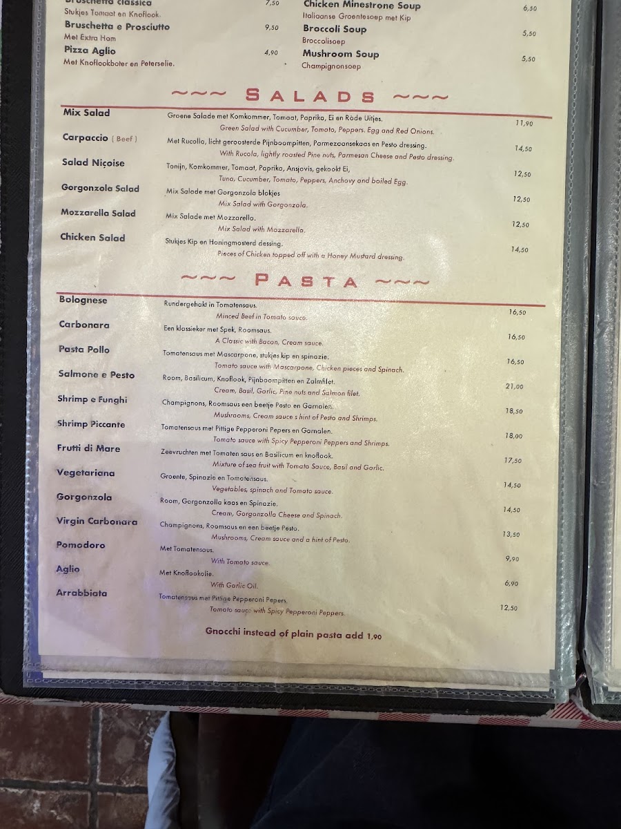 Menu Piccolo Caratello-9