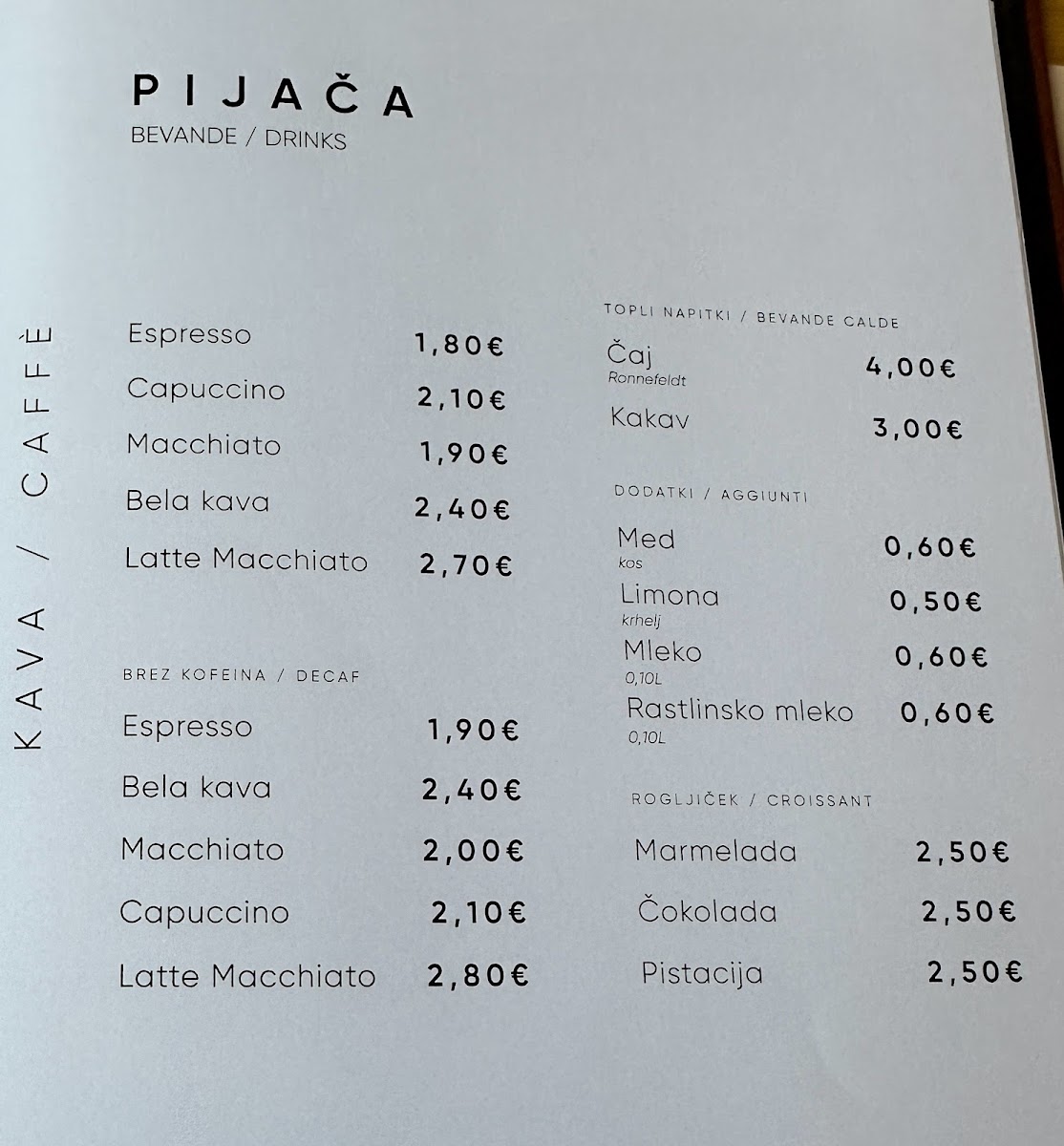 Menu Picerija Vesuvio-1