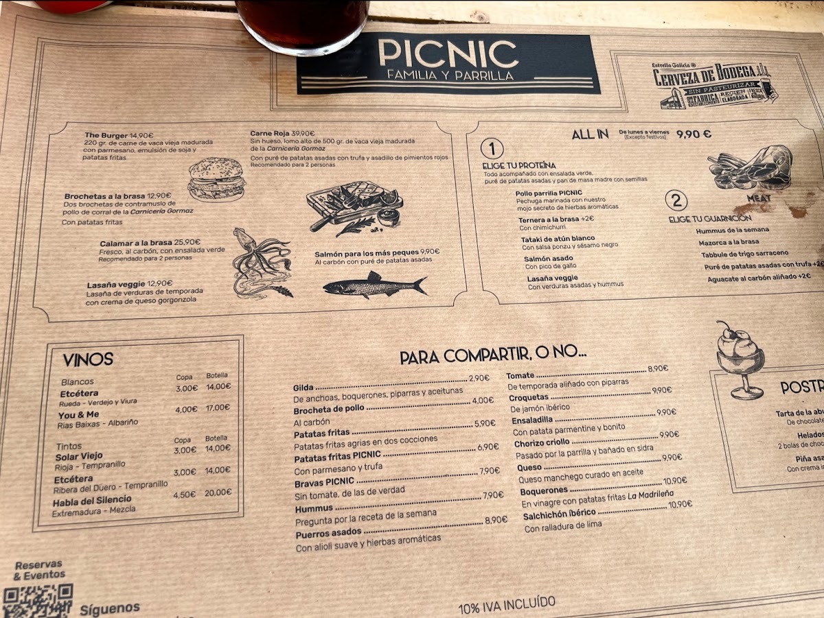 Menu Picnic Familia Y Parrilla - Tres Cantos-3