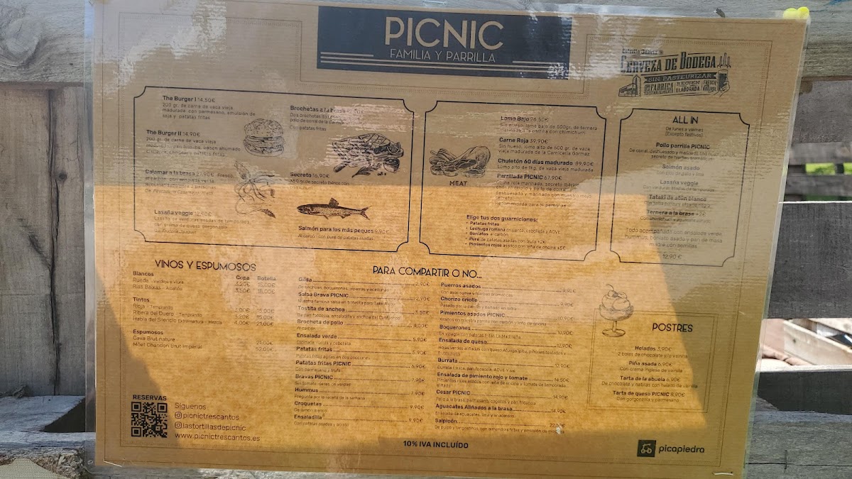 Menu Picnic Familia Y Parrilla - Tres Cantos-5