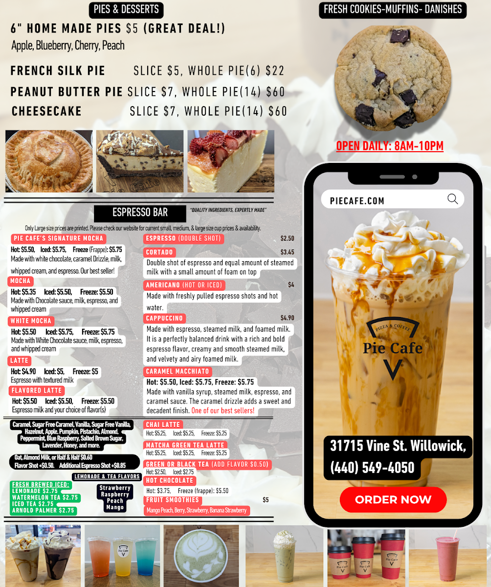 Menu Pie Cafe-1