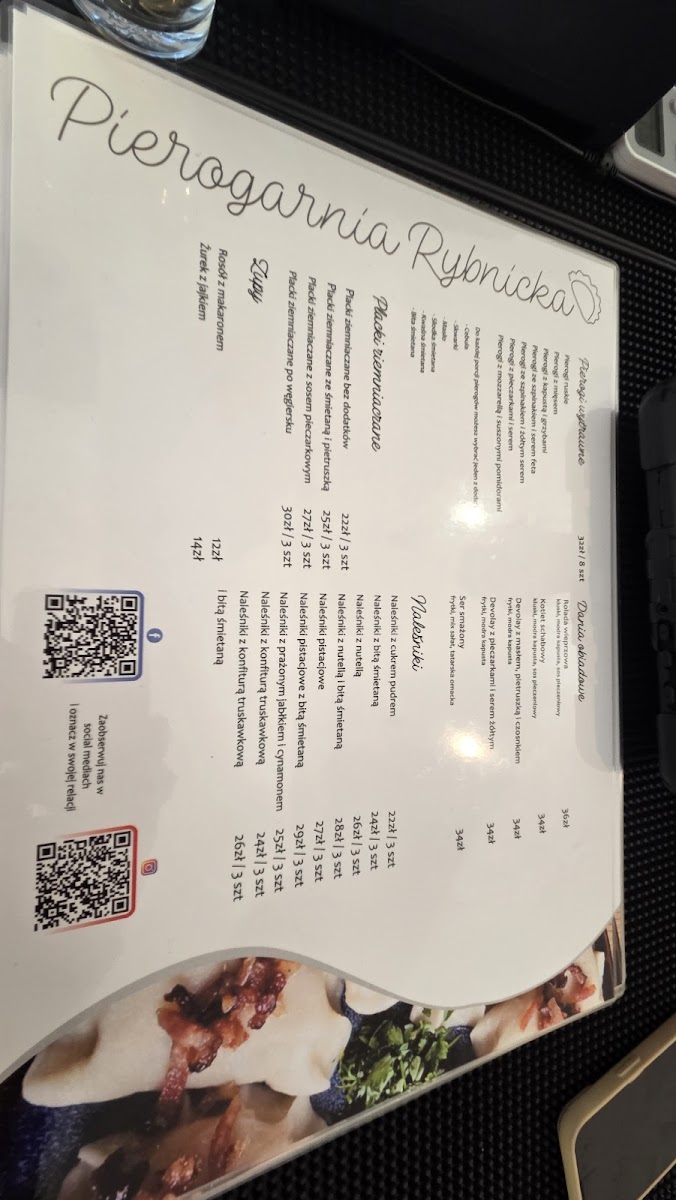 Menu Pierogarnia Rybnicka-4