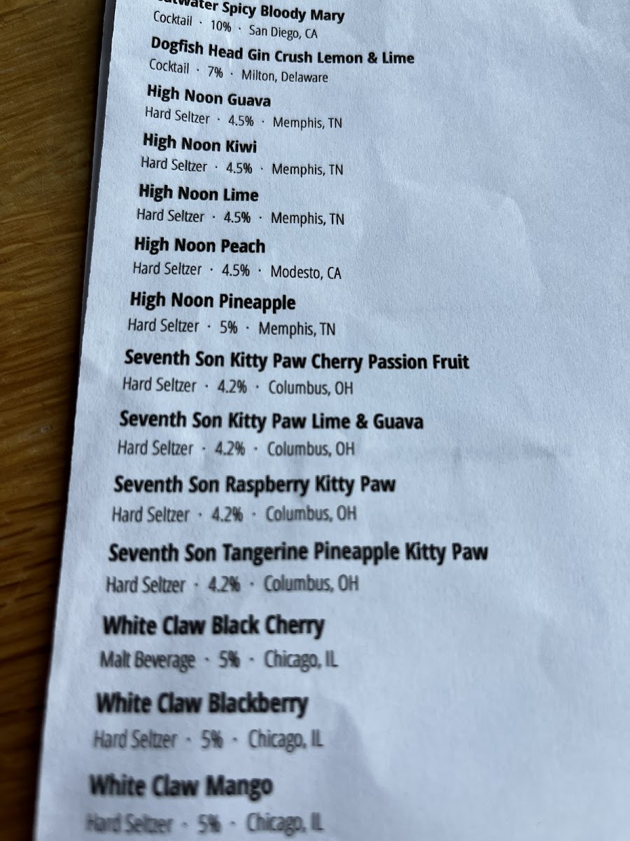 Menu Pies & Pints - Cincinnati, Oh (Liberty Center)-5