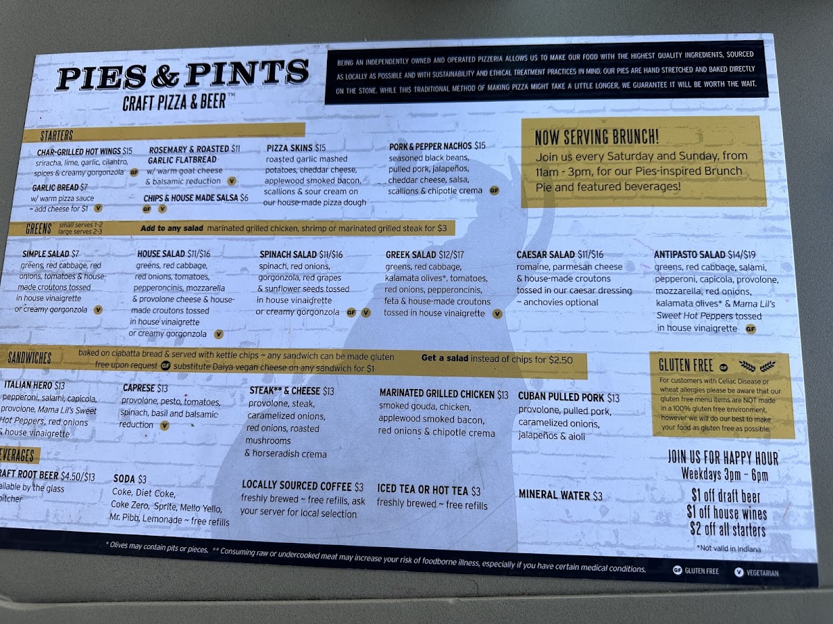 Menu Pies & Pints - Noblesville, In-6