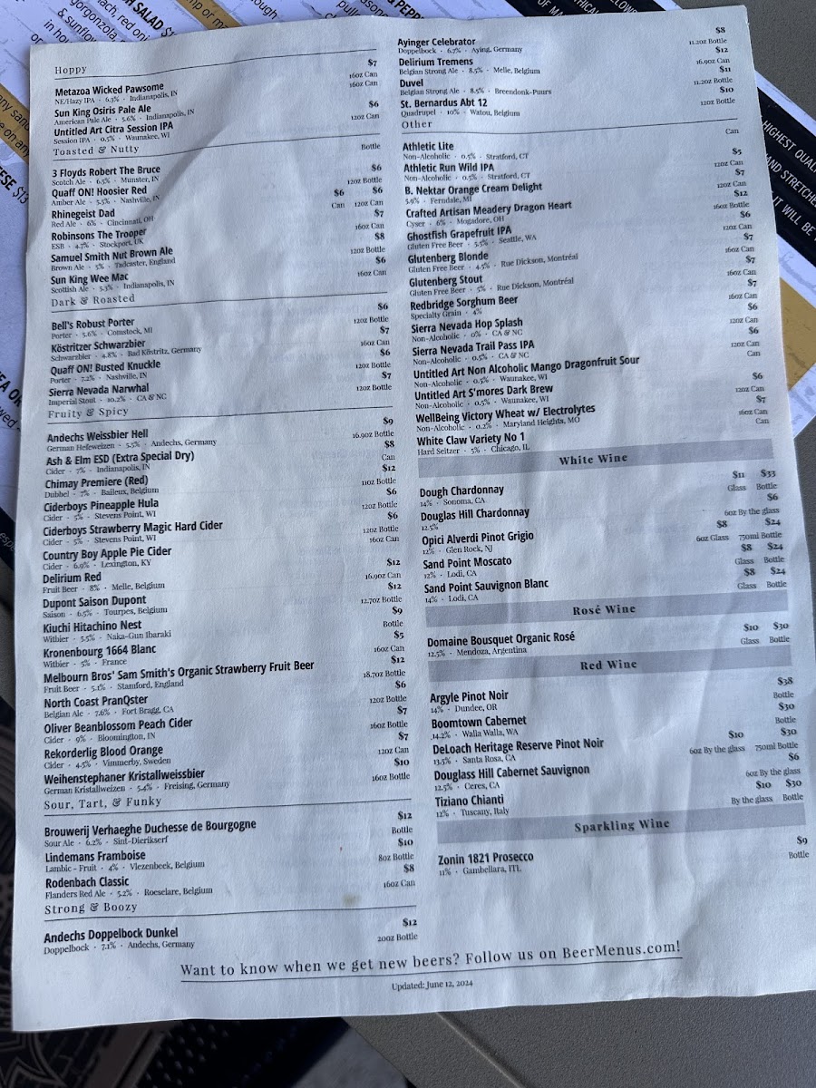 Menu Pies & Pints - Noblesville, In-8