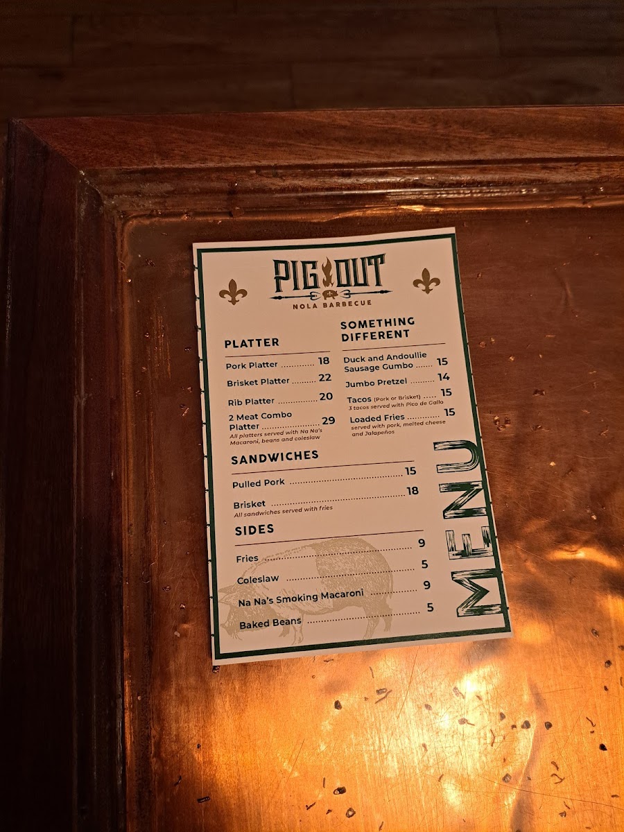 Menu Pig Out Nola Barbecue-6