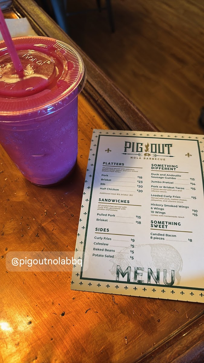 Menu Pig Out Nola Barbecue-8