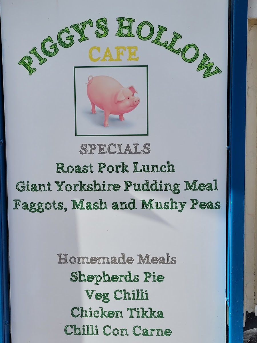 Menu Piggys Hollow Cafe-2