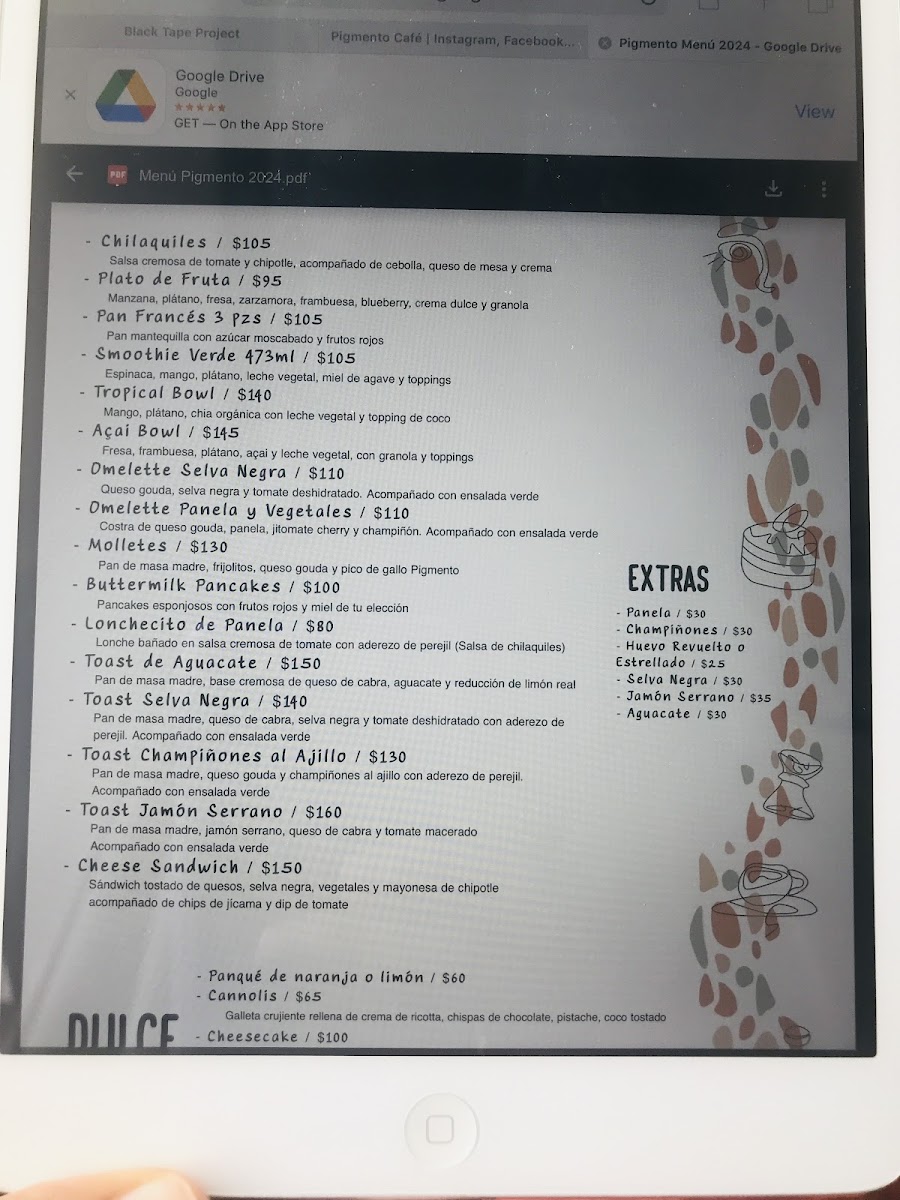 Menu Pigmento Café-1