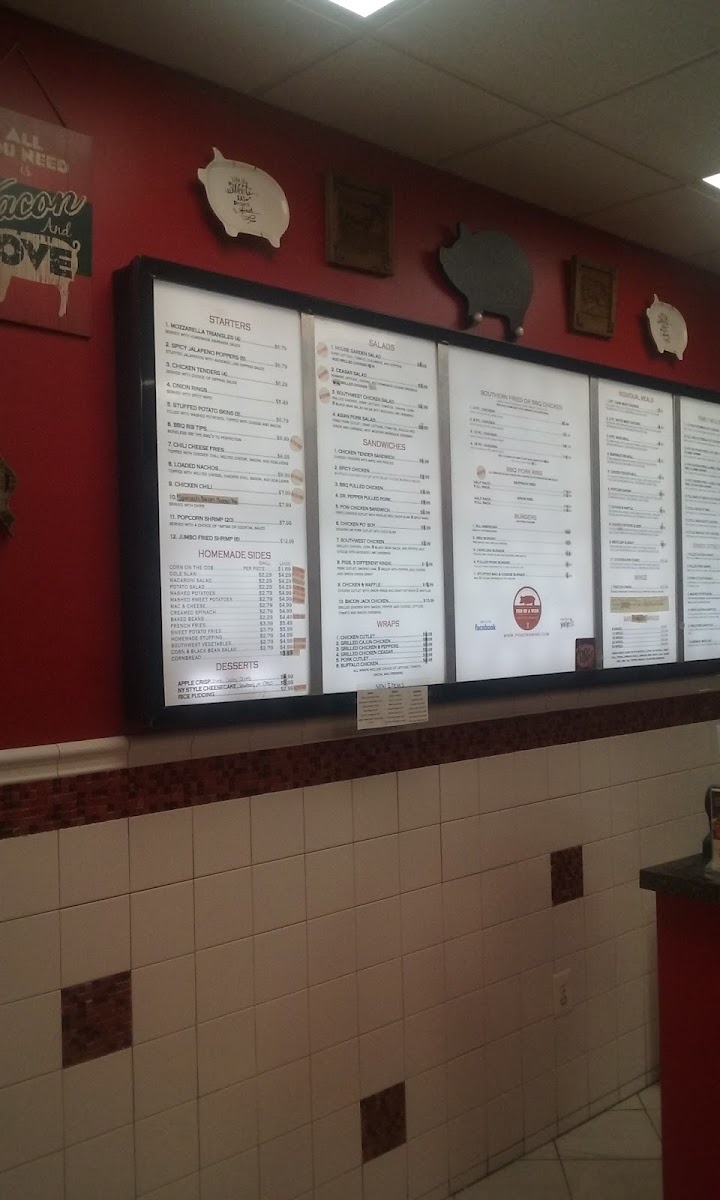 Menu Pigs On A Wing-10