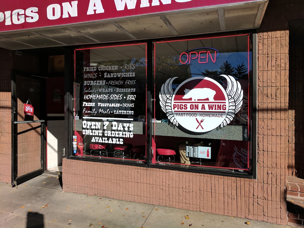 Menu Pigs On A Wing-7