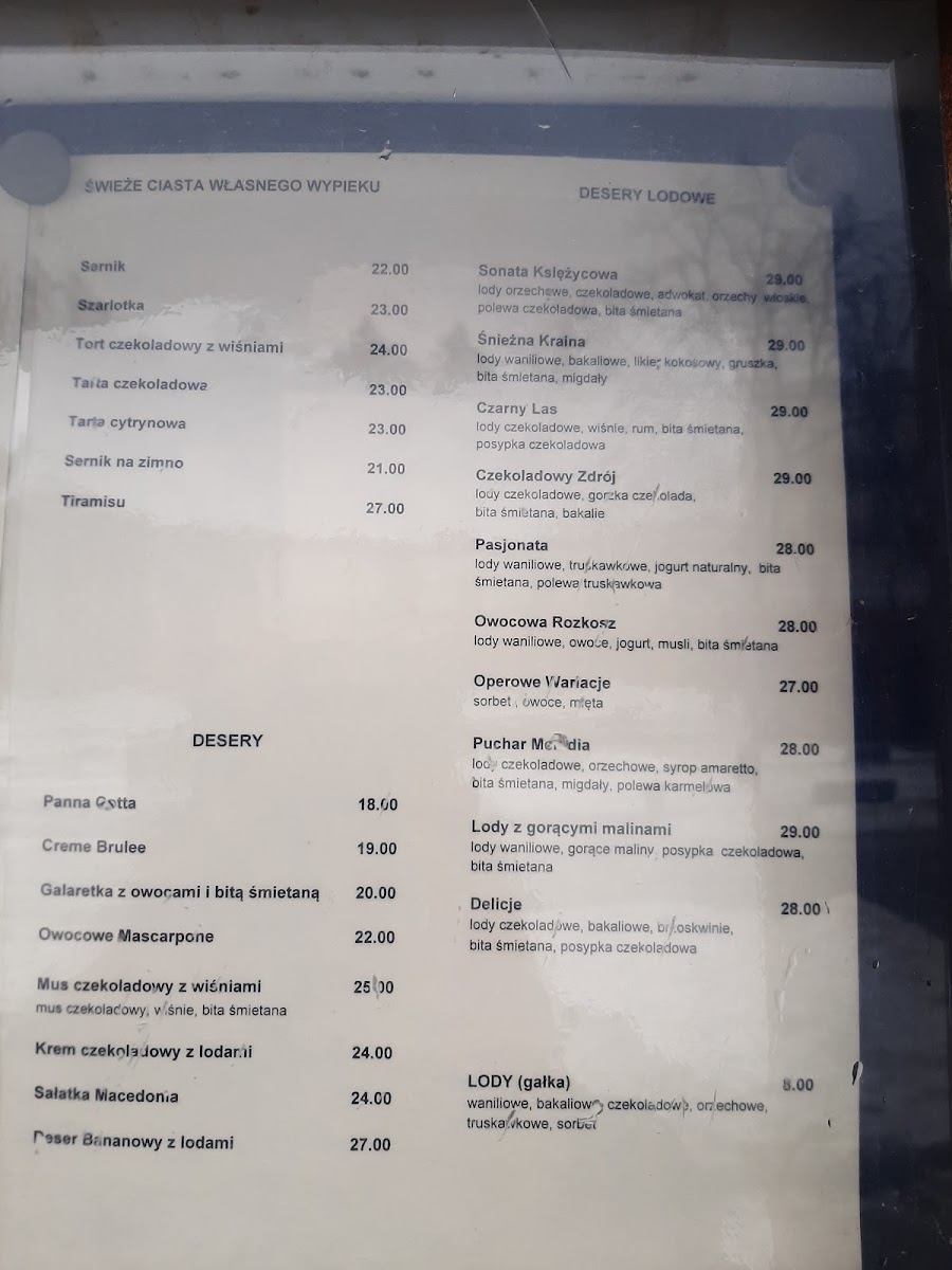 Menu Pijalnia Czekolady 'czekolada I Zdrój'.-7