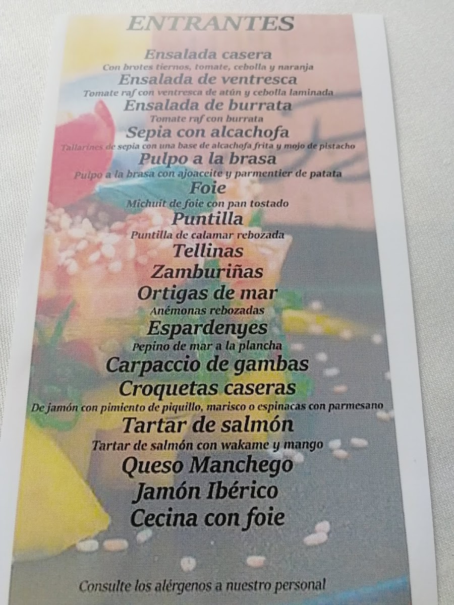 Menu Pilar Restaurant-1