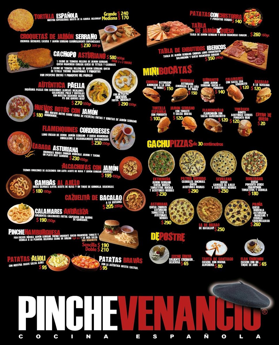 Menu Pinchevenancio Cocina Española-1