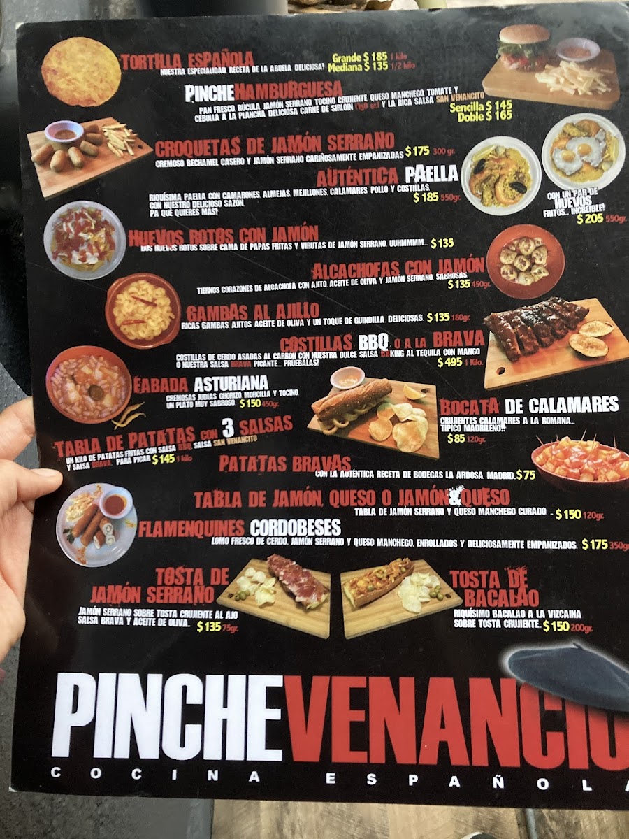 Menu Pinchevenancio Cocina Española-3