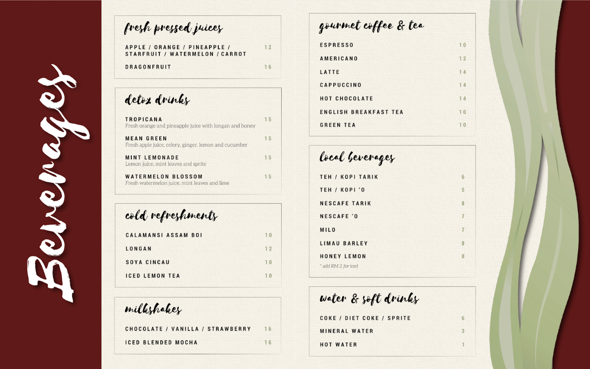 Menu Pine 38 Restaurant-1