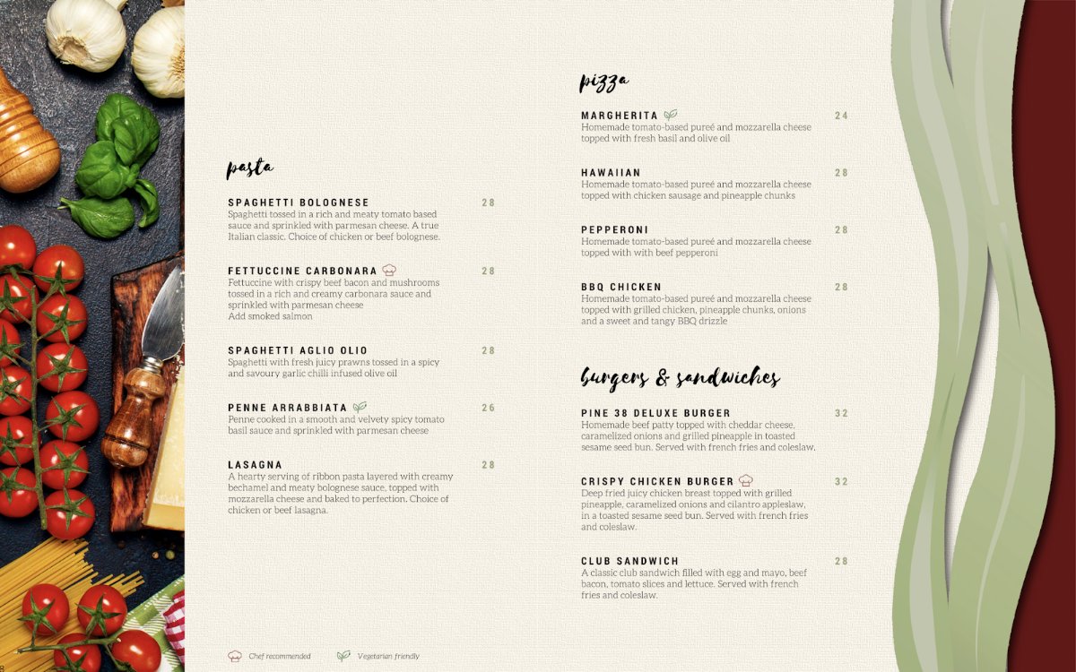 Menu Pine 38 Restaurant-4