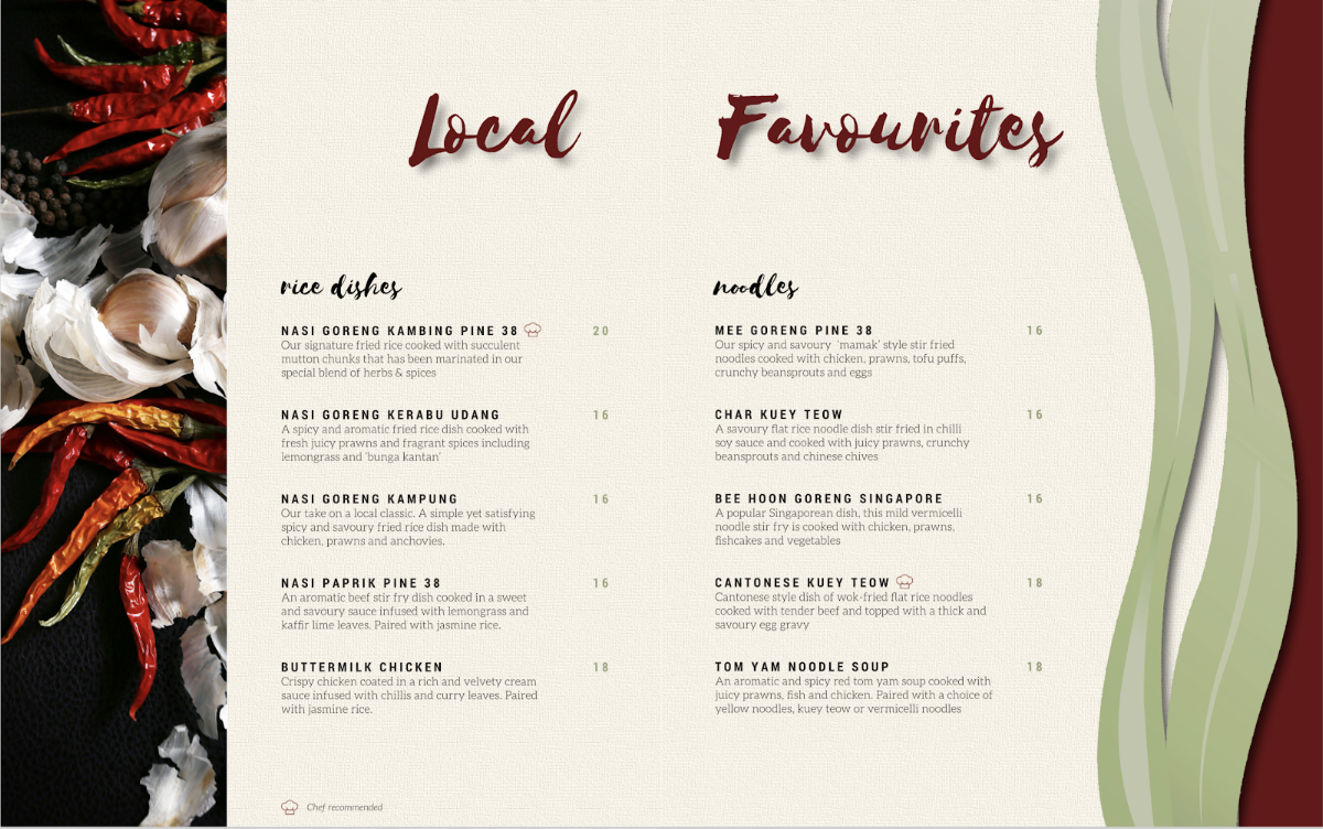 Menu Pine 38 Restaurant-5