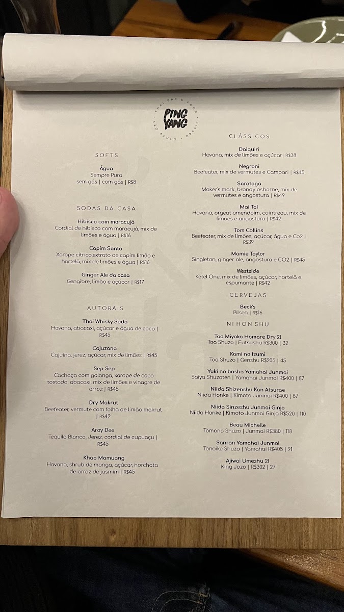 Menu Ping Yang Thai Bar & Food-8