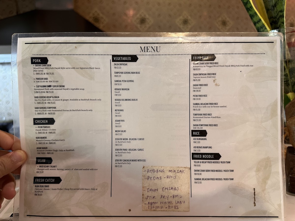 Menu Pinggai Cafe-1