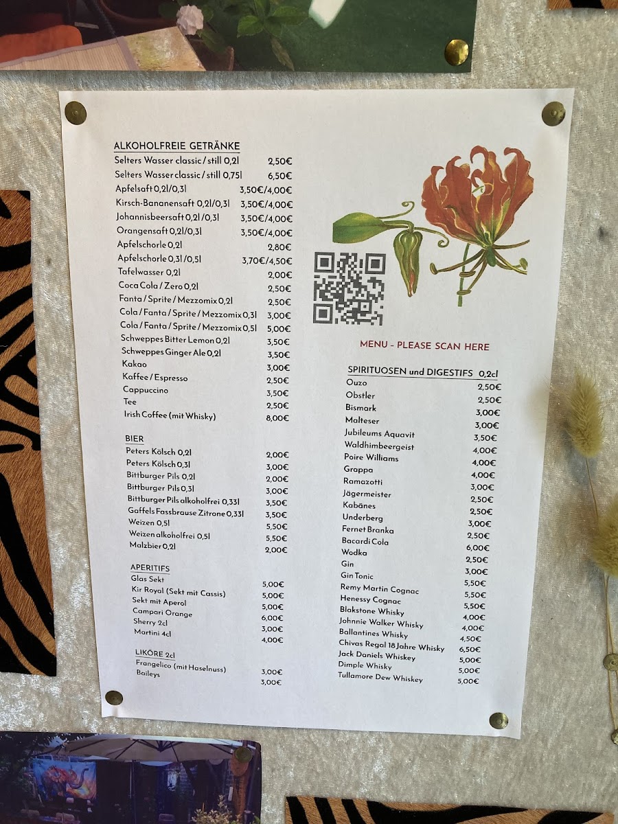 Menu Pingsdorfer Hof Restaurant Mit Biergarten-1