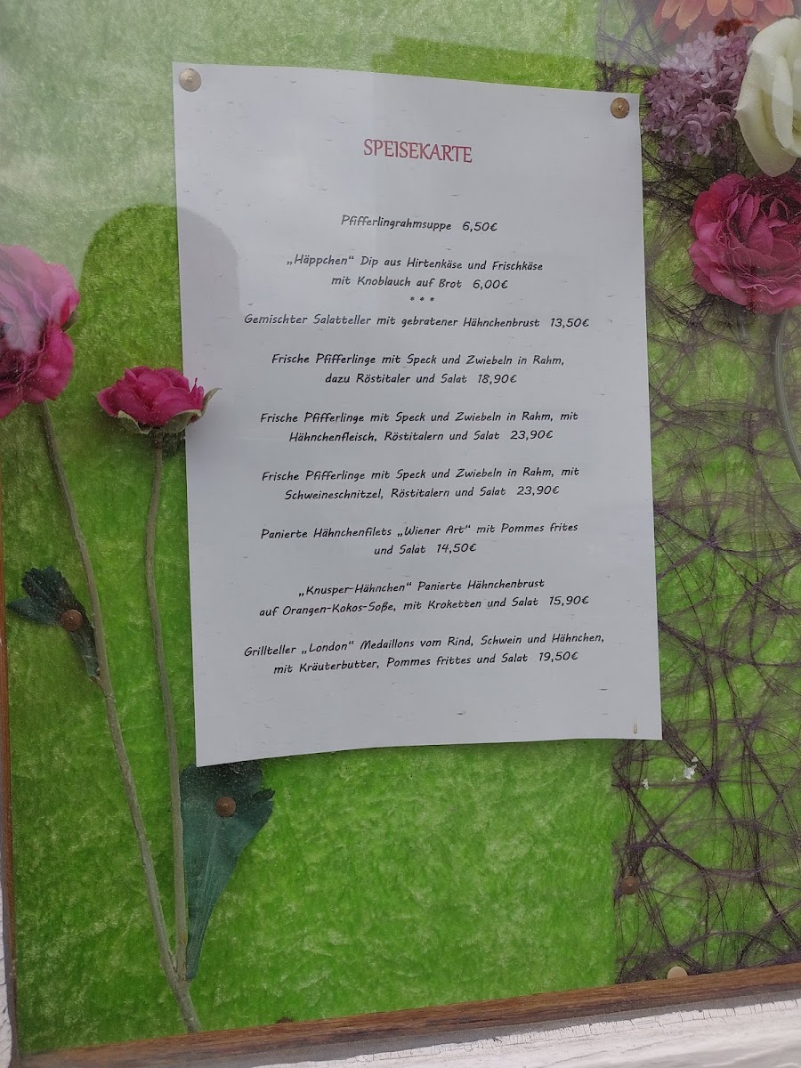 Menu Pingsdorfer Hof Restaurant Mit Biergarten-5