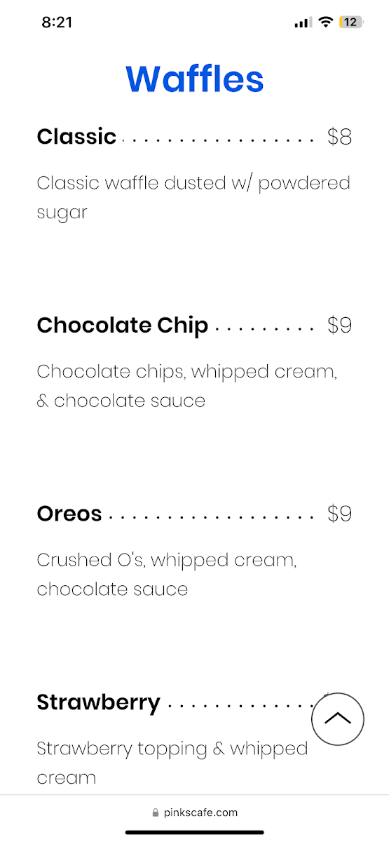 Menu Pink's Coffee House-4