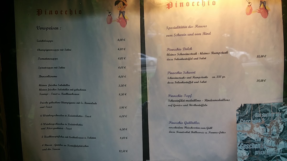 Menu Pinocchio-2