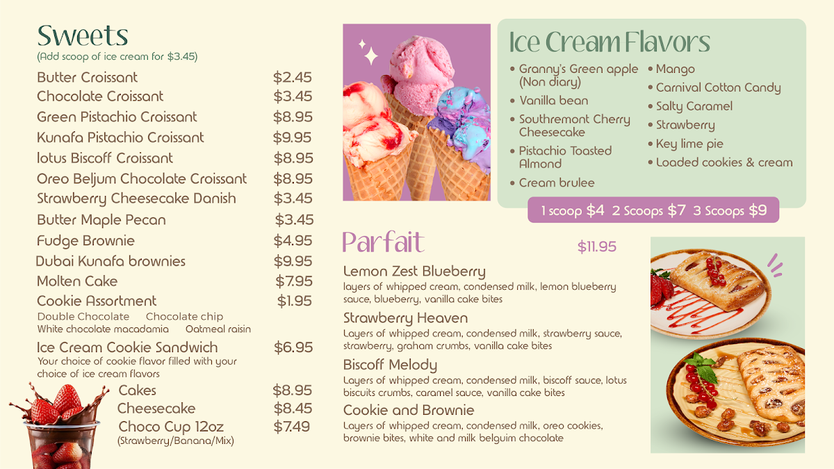 Menu Pinochio Cafe, Dessert And Ice Cream-2