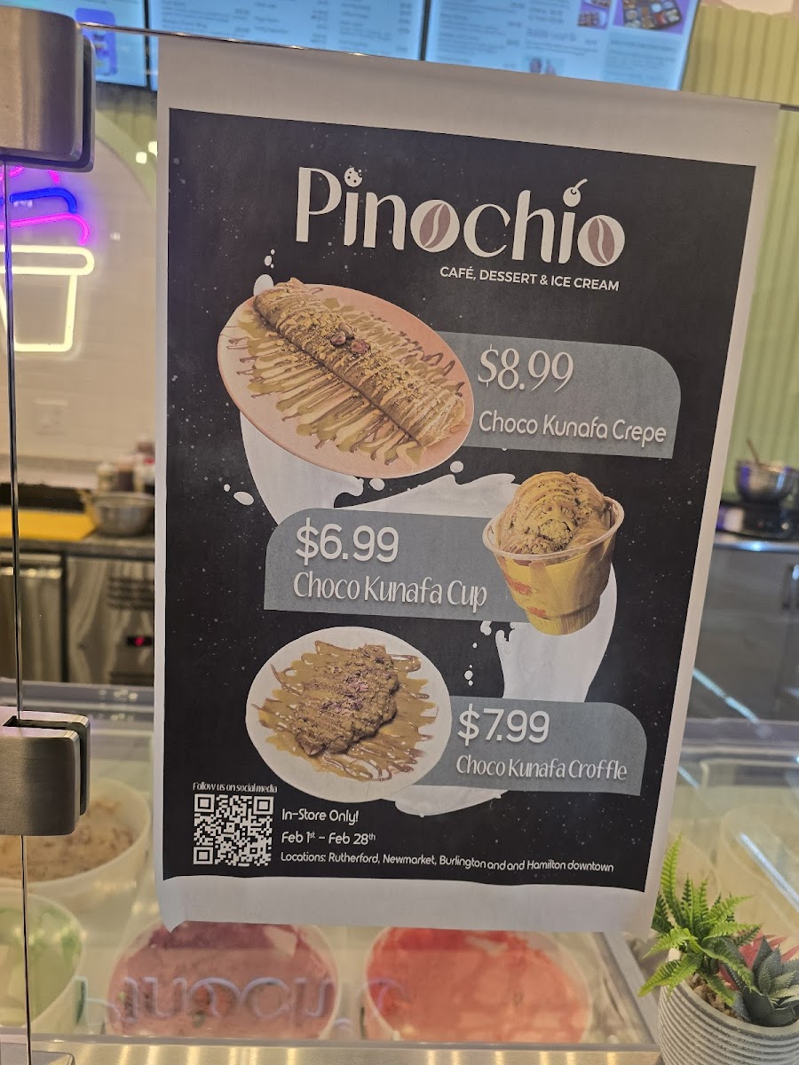 Menu Pinochio Cafe, Dessert And Ice Cream-8